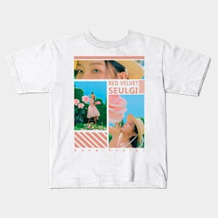 Kpop Design Seulgi Red Velvet Kids T-Shirt